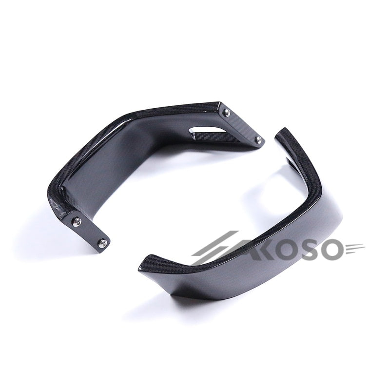 AKOSO 2021-2024 Kawasaki ZX10R ZX-10R Full Carbon Fiber Winglet Spoiler Aerodynamic Fairing Wing Kit