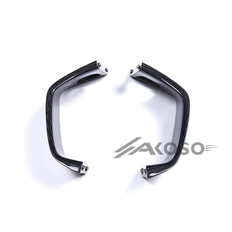 AKOSO 2021-2024 Kawasaki ZX10R ZX-10R Full Carbon Fiber Winglet Spoiler Aerodynamic Fairing Wing Kit