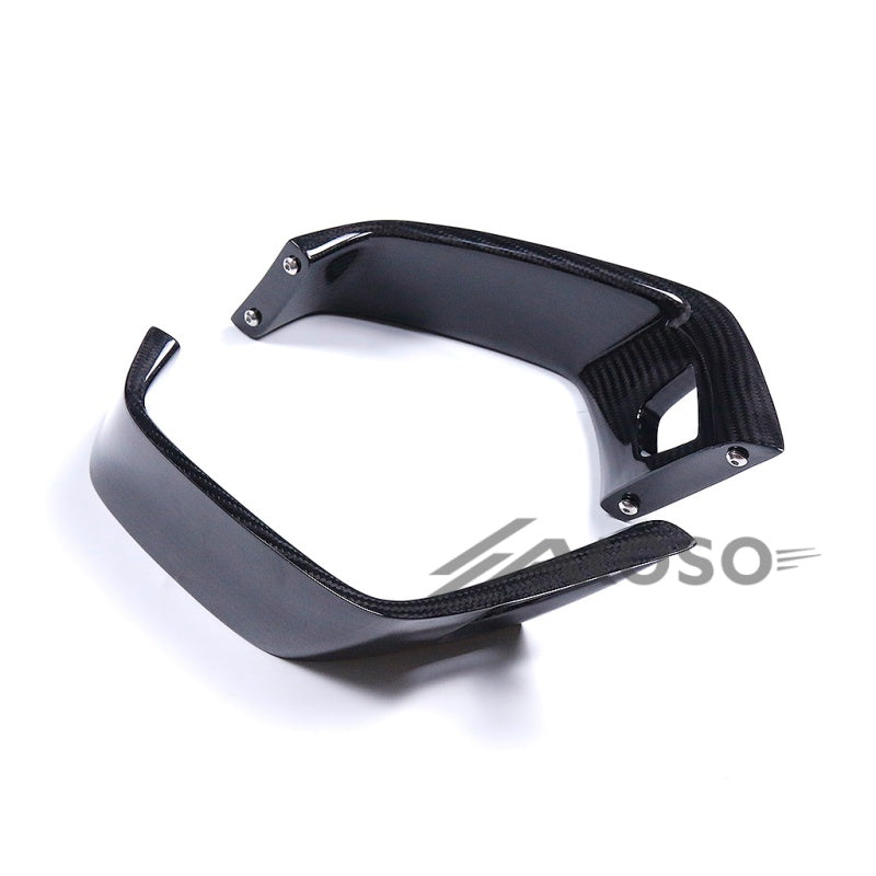 AKOSO 2021-2024 Kawasaki ZX10R ZX-10R Full Carbon Fiber Winglet Spoiler Aerodynamic Fairing Wing Kit