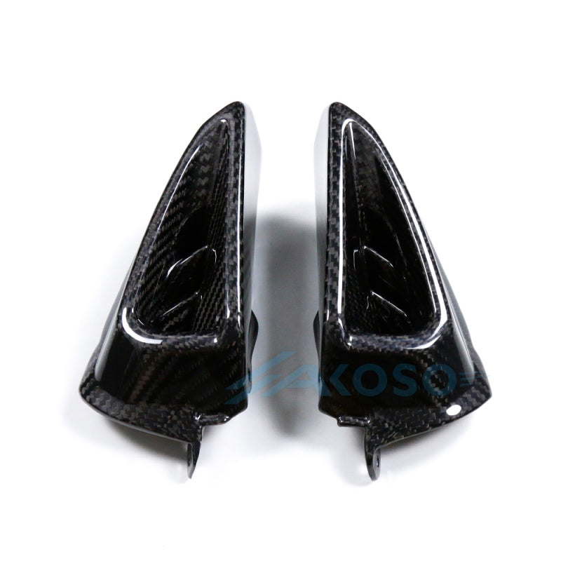 AKOSO 2021-2024 Yamaha MT07 Carbon Fiber Air Duct Covers AirIntake