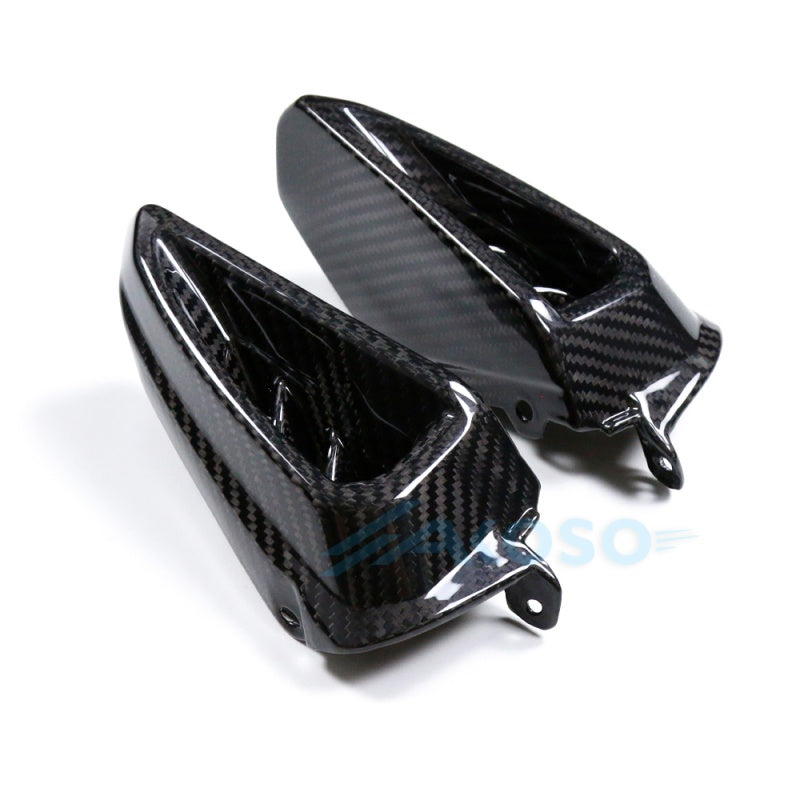 AKOSO 2021-2024 Yamaha MT07 Carbon Fiber Air Duct Covers AirIntake
