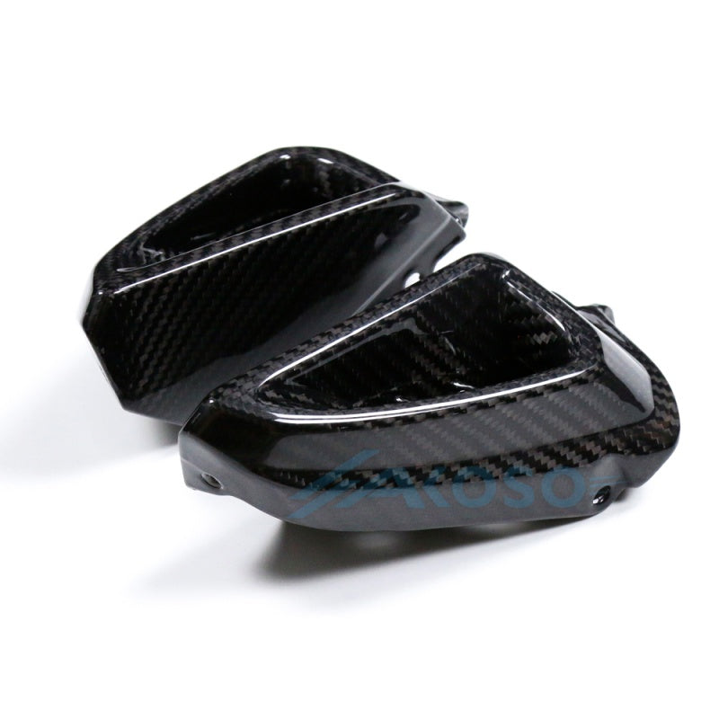 AKOSO 2021-2024 Yamaha MT07 Carbon Fiber Air Duct Covers AirIntake
