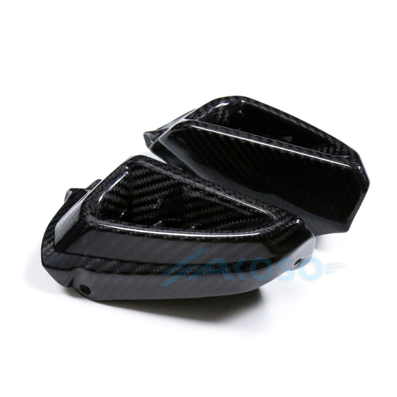 AKOSO 2021-2024 Yamaha MT07 Carbon Fiber Air Duct Covers AirIntake
