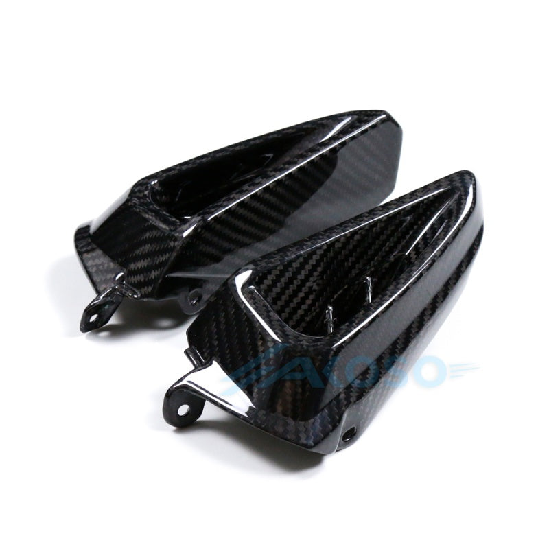 AKOSO 2021-2024 Yamaha MT07 Carbon Fiber Air Duct Covers AirIntake
