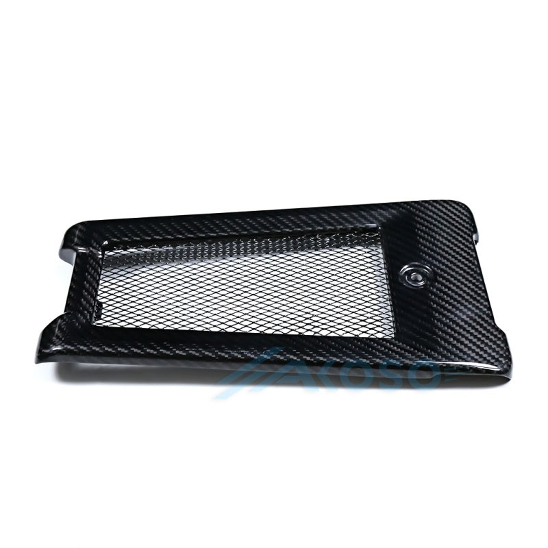 AKOSO Carbon Fiber Oil Cooler Cover for Harley Davidson M8 Softail Street Bob Low Rider S ST FXST FLHCS 2018+