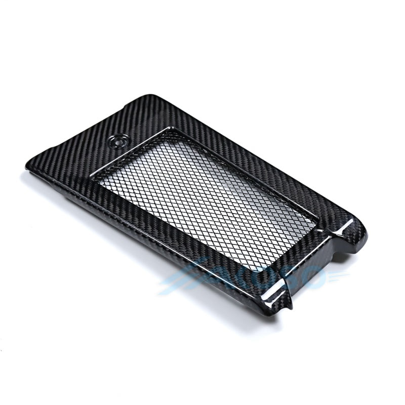 AKOSO Carbon Fiber Oil Cooler Cover for Harley Davidson M8 Softail Street Bob Low Rider S ST FXST FLHCS 2018+