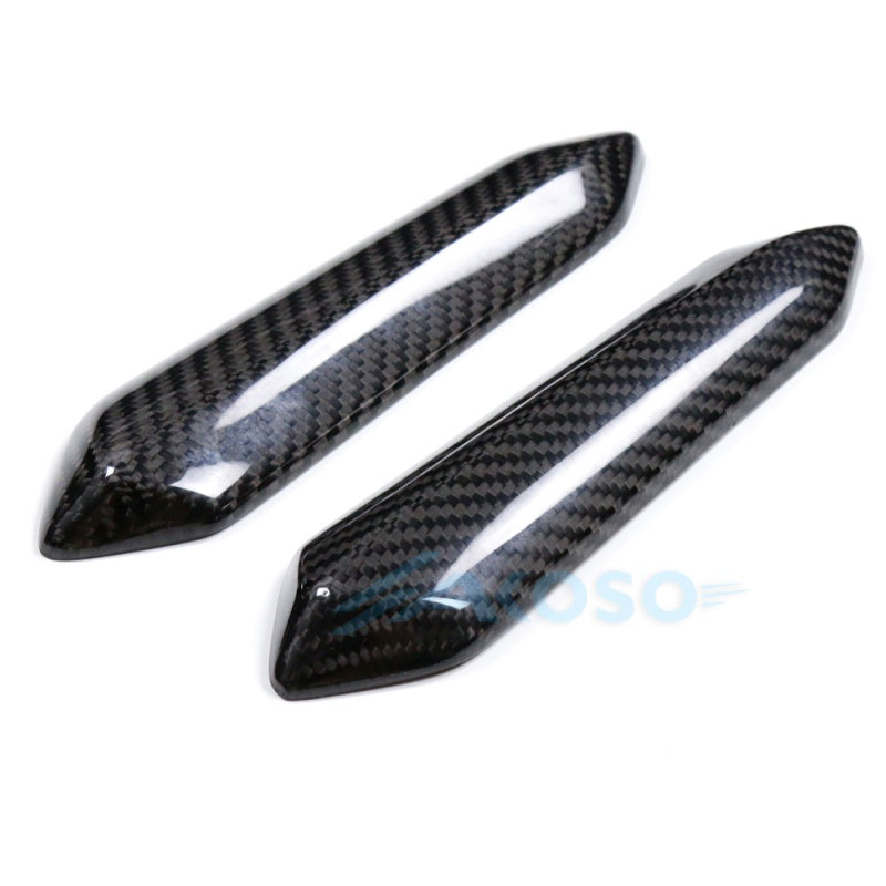 AKOSO 2018+ Honda Gold Wing GL1800 100% Carbon Fiber Windscreen Covers Accent Trim