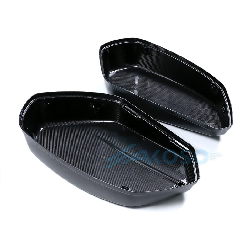 AKOSO Carbon Fiber Saddlebag Covers for Harley Davidson Softail Low Rider S ST 2022-2025