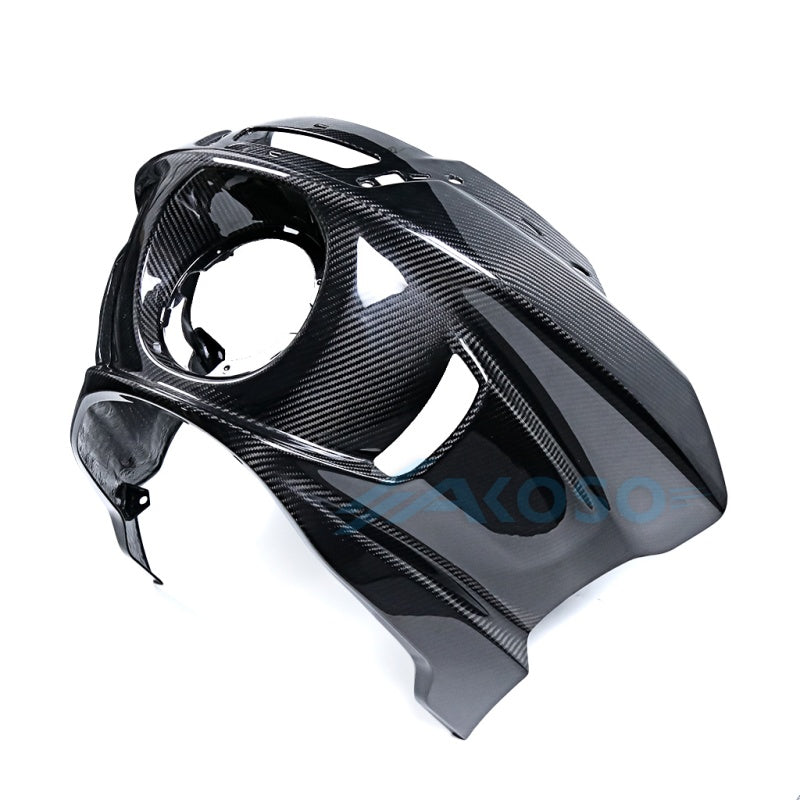 AKOSO Carbon Fiber Front Headlight Fairings for Harley Davidson Softail Low Rider S ST 2022-2025