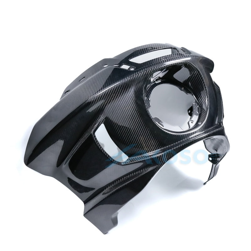 AKOSO Carbon Fiber Front Headlight Fairings for Harley Davidson Softail Low Rider S ST 2022-2025