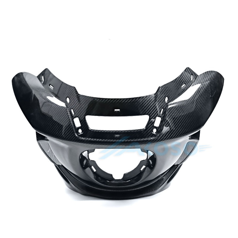 AKOSO Carbon Fiber Front Headlight Fairings for Harley Davidson Softail Low Rider S ST 2022-2025