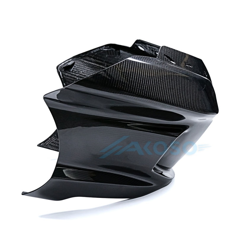 AKOSO Carbon Fiber Front Headlight Fairings for Harley Davidson Softail Low Rider S ST 2022-2025