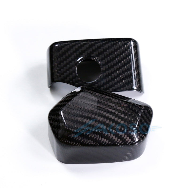 AKOSO 2018+ Honda Gold Wing GL1800 100% Carbon Fiber Oil Tank Caps