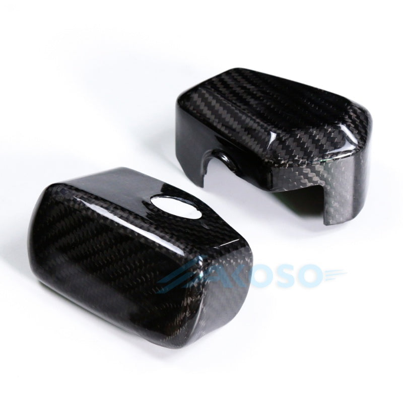 AKOSO 2018+ Honda Gold Wing GL1800 100% Carbon Fiber Oil Tank Caps