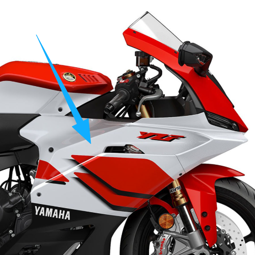 AKOSO 2025+ Yamaha R9 Carbon Fiber Side Panels Fairing