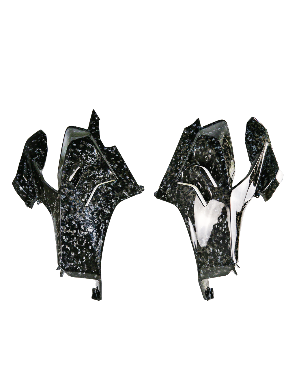 Carénages latéraux en fibre de carbone AKOSO pour Ducati Panigale V4, V4S, V4R (2018-2021)