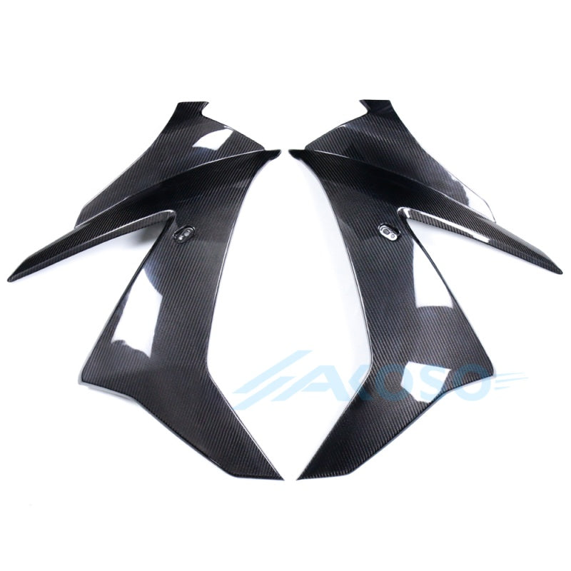 AKOSO 2024+ Triumph Daytona 660 Carbon Fiber Large Side Panels Fairing