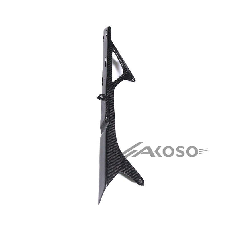 AKOSO 2014-2016 Yamaha MT09 FZ09 Carbon Fiber Rear Fender Mudguard Inner Hugger Chain Guard Cover