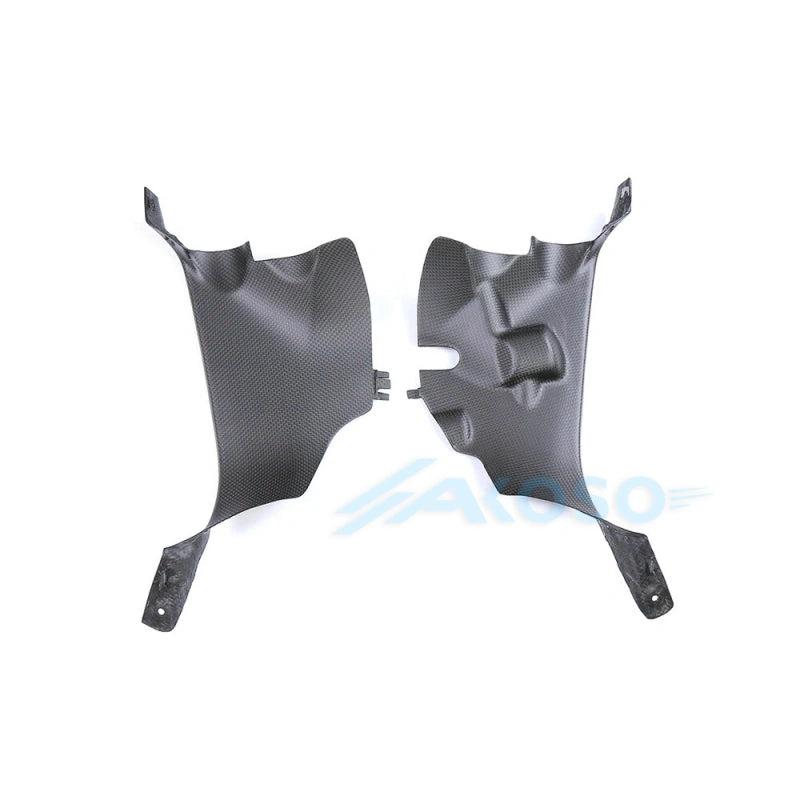 AKOSO 2018-2024 Ducati Panigale V4 V4S V4R Carbon Fiber Front Lining Air Duct Fairings