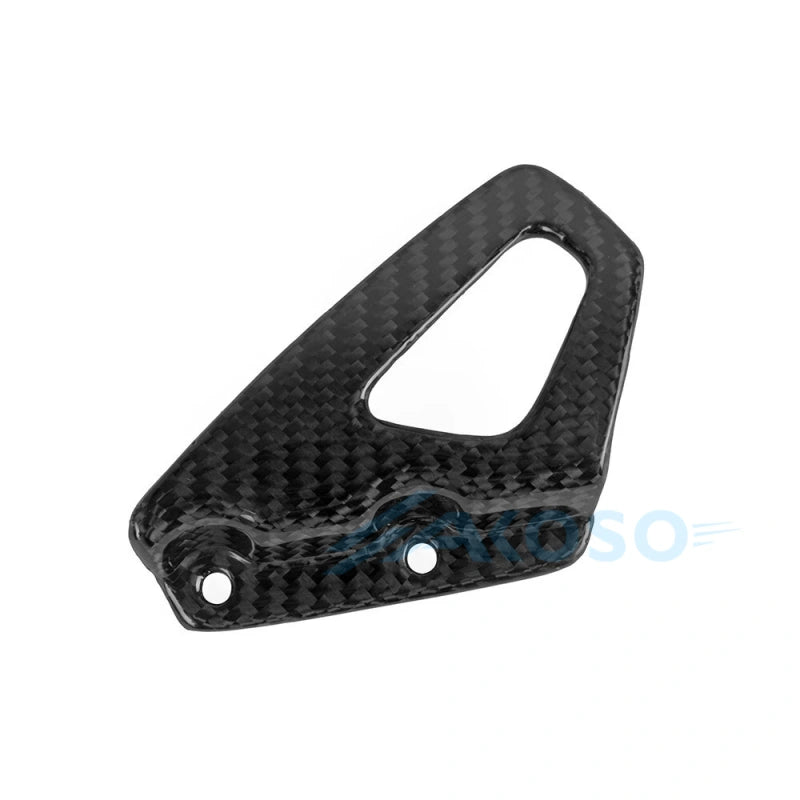 AKOSO 2014-2018 BMW R NineT R9T Carbon Fiber Front Heel Guard Foot Peg Mount Plate