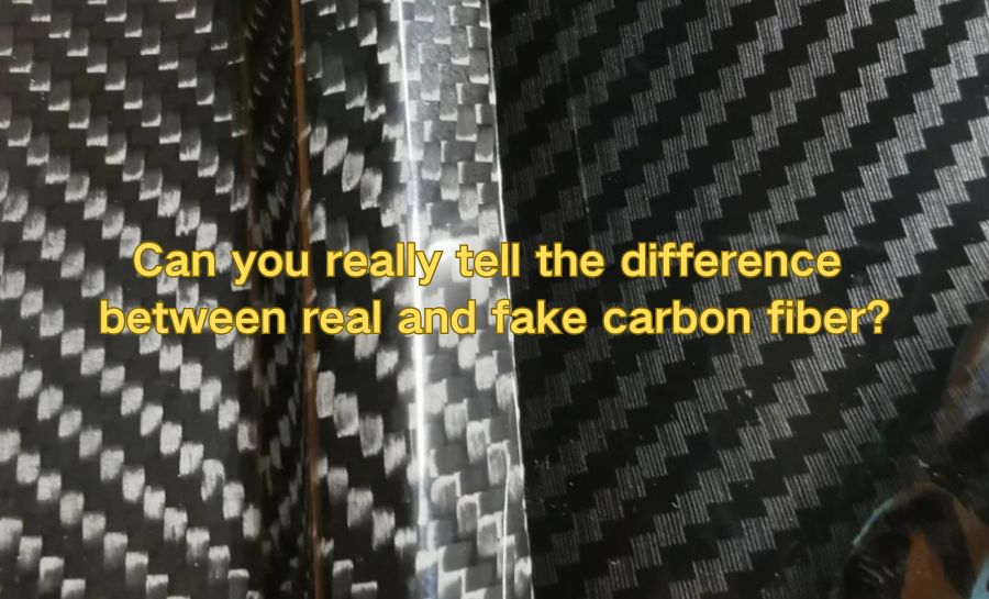 Tell The Difference Real & False Carbon Fiber