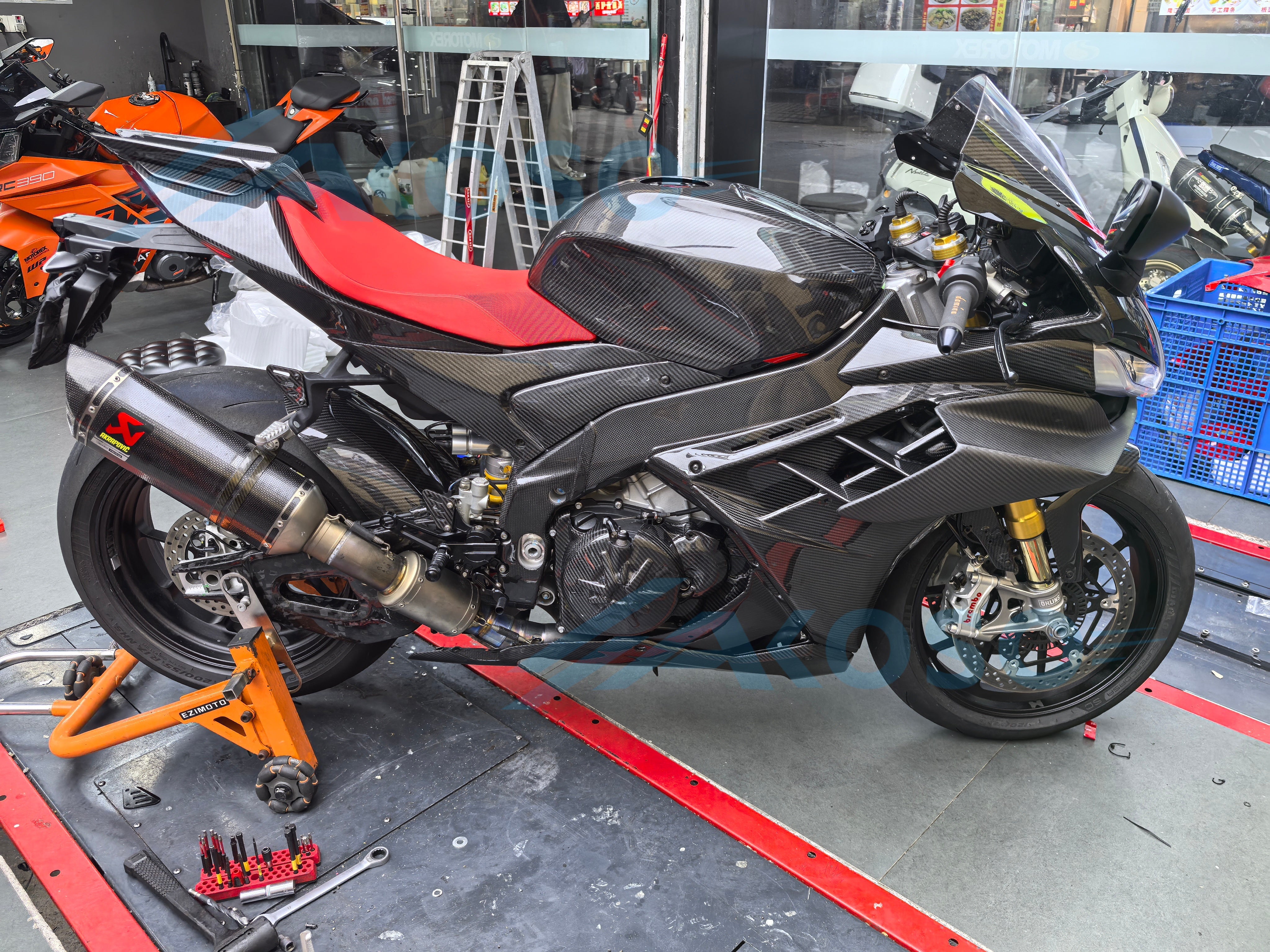 Aprilia RSV4 2021+ Carbon Fiber Fairing Parts