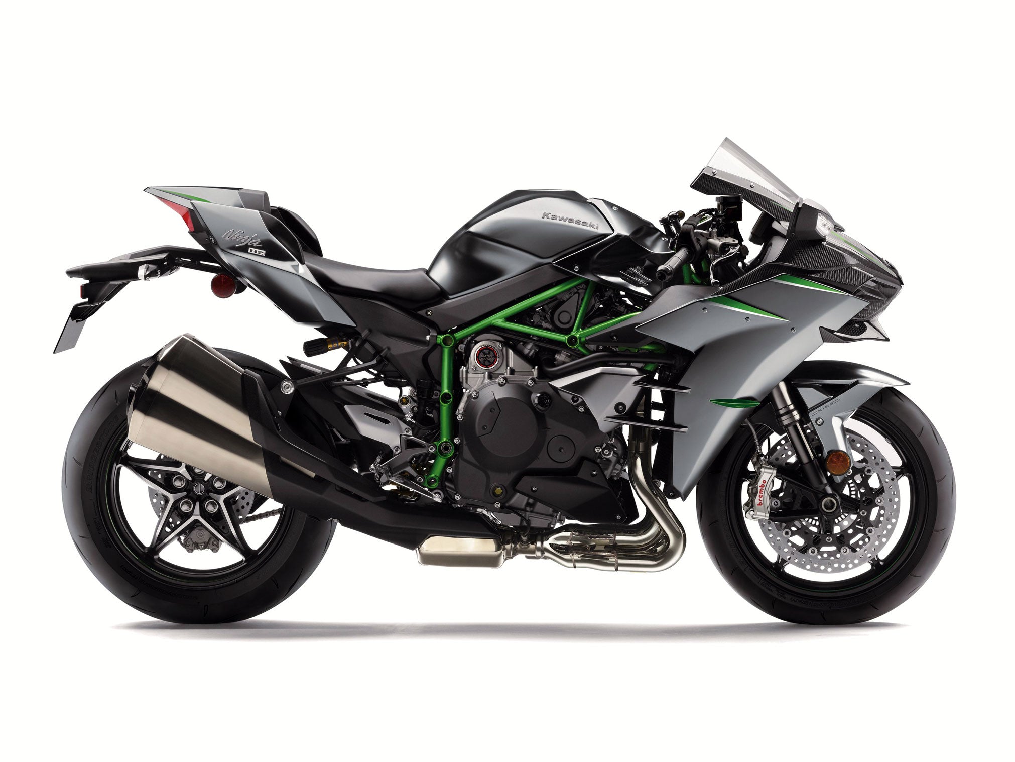 Kawasaki Ninja H2 H2R 2015+ Carbon Fiber Fairing Parts