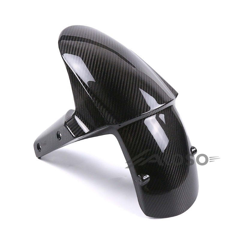 AKOSO 2013-2018 Kawasaki Ninja ZX-6R Carbon Fiber Front Wheel Fender Hugger Mudguard