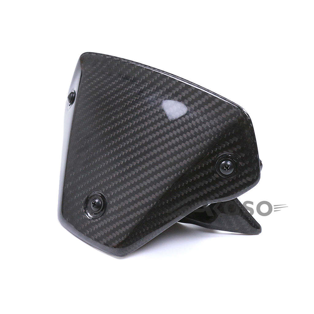 AKOSO 2021-2024 BMW S1000R M1000R Carbon Fiber Motorcycle Front Windshield Holder Bracket Kits