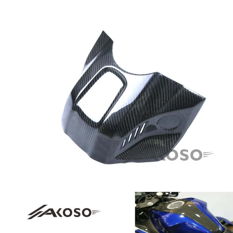 AKOSO Yamaha R3 2019 2020 Carbon Fiber Fuel Tank Side Cover Gas Tank Air Box Front Cover Fairing