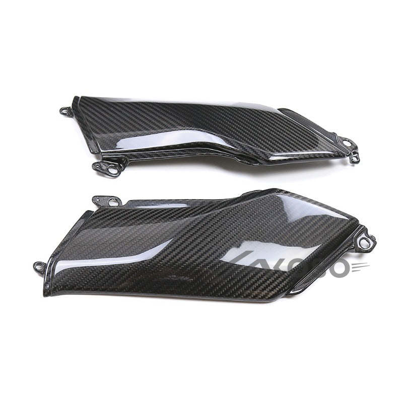 AKOSO 2020-2024 Kawasaki Z900 Carbon Fiber Motorcycle Fuel Tank Side Cover Fairing Cowling Side Panels