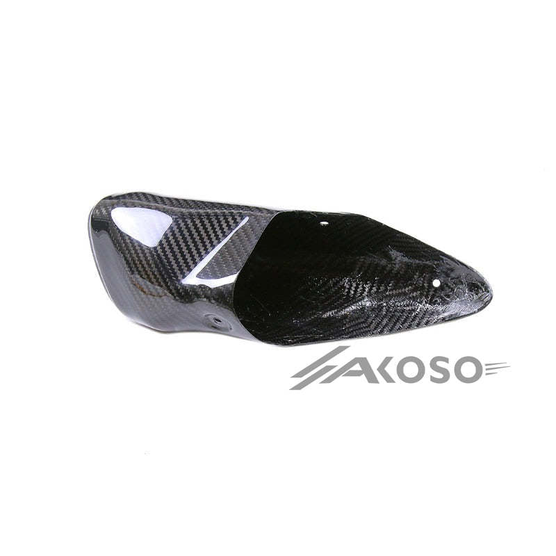 AKOSO 2014-2016 Yamaha MT09 FZ09 Carbon Fiber Heat Shield Guard Exhaust Pipe Cover