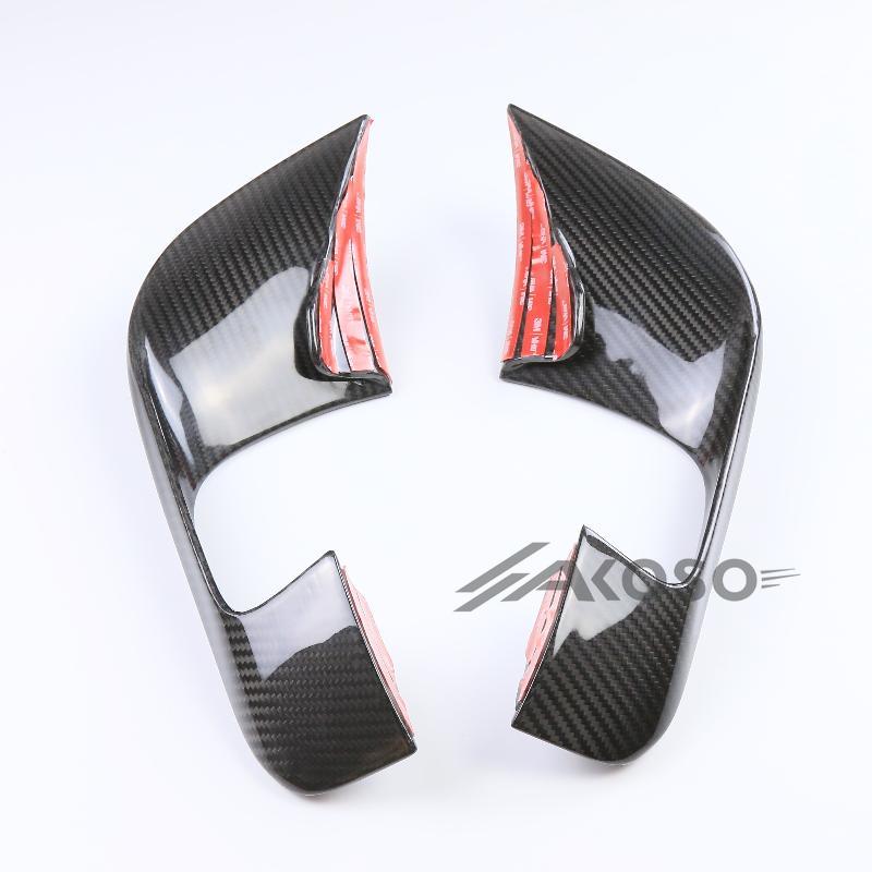 AKOSO 2022-2024 Yamaha R7 Carbon Fiber Wing Deflector Fixed Wing Cover Winglets Fairing