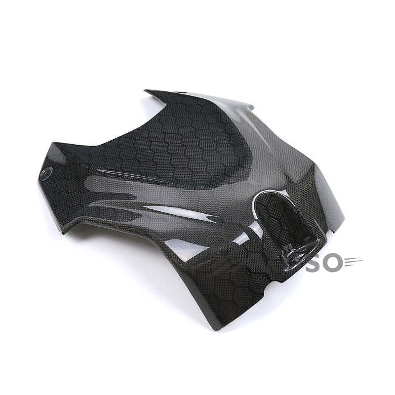 AKOSO 2019-2022 BMW S1000RR /2021+ S1000R Carbon Fiber Gas Fuel Tank Protection Oil Guard Cover