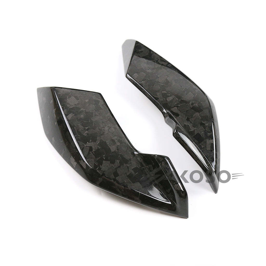 AKOSO 2021-2024 BMW S1000R Motorcycle Carbon Fiber Accessories Front Lower Side Fairings