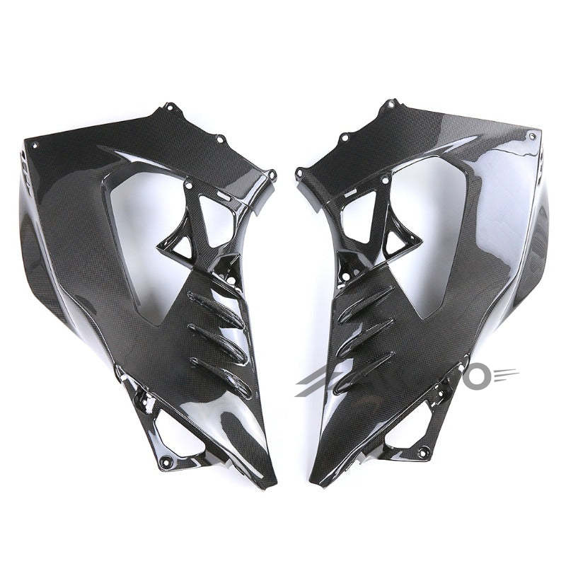 AKOSO 2021-2024 Honda CBR1000RR-R Carbon Fiber Side Panel Fairing Spoiler Covers Motorcycle