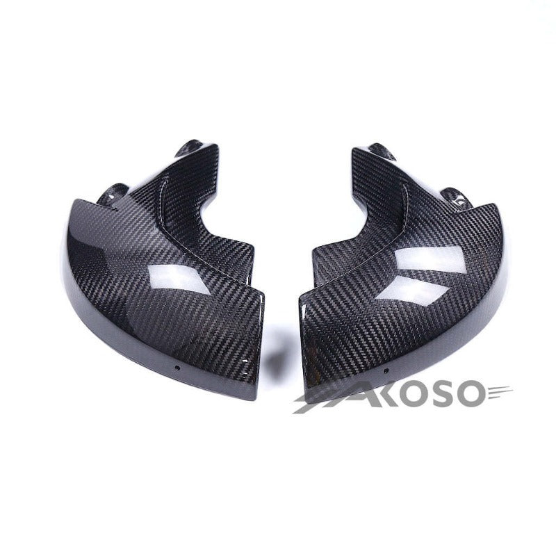 AKOSO 2020+ Yamaha R1 R1M Carbon Fiber Brake Disc Air Duct Cooler Motorcycle