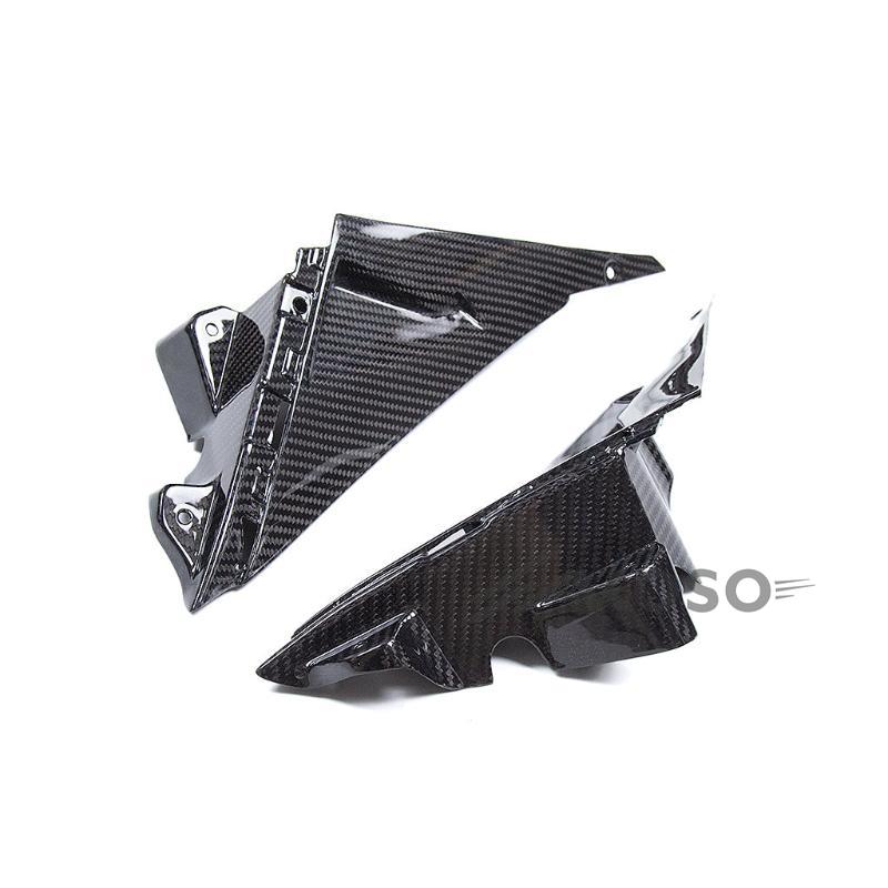 AKOSO 2024+ Kawasaki ninja ZX6R 636 100% Carbon Fiber Water Tank Guard Panels Fairing