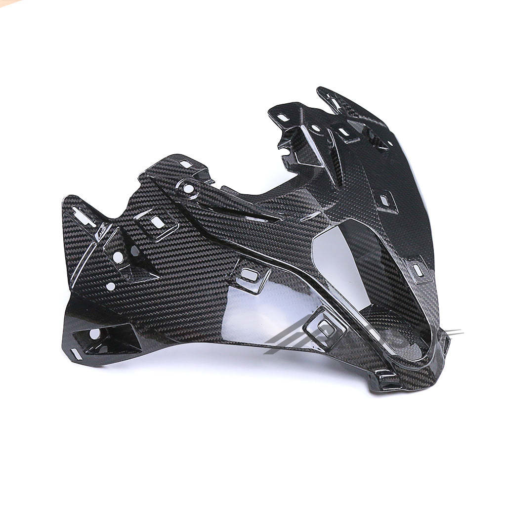 AKOSO 2023-2024 BMW M1000RR Carbon Fiber Motorcycle Front Headlight Nose Cowl Air Intake Cover