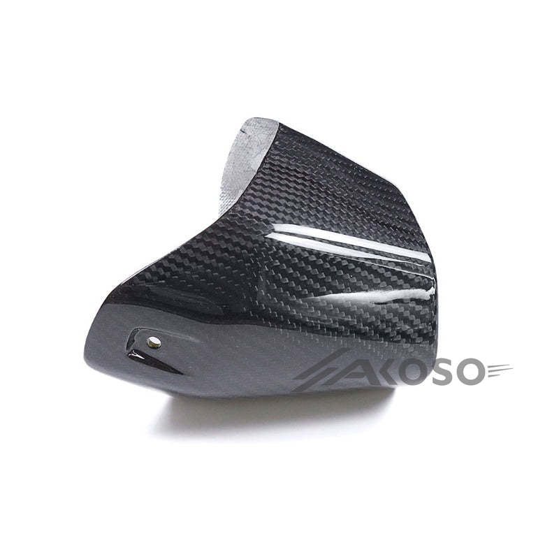 AKOSO 2023 2024 BMW R1300GS Dry Carbon Fiber Rear Silencer Exhaust Pipe Protector Cover