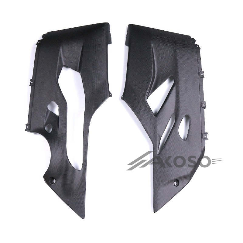 AKOSO Ducati Panigale 899 959 1199 1299 Carbon Fiber Lower Side Fairing Belly Pan