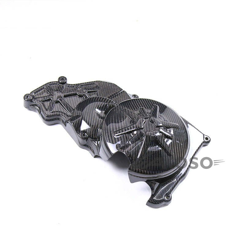 AKOSO Aprilia RSV4 2021+ Carbon Fiber Engine Hood Sprocket Cover Fairing