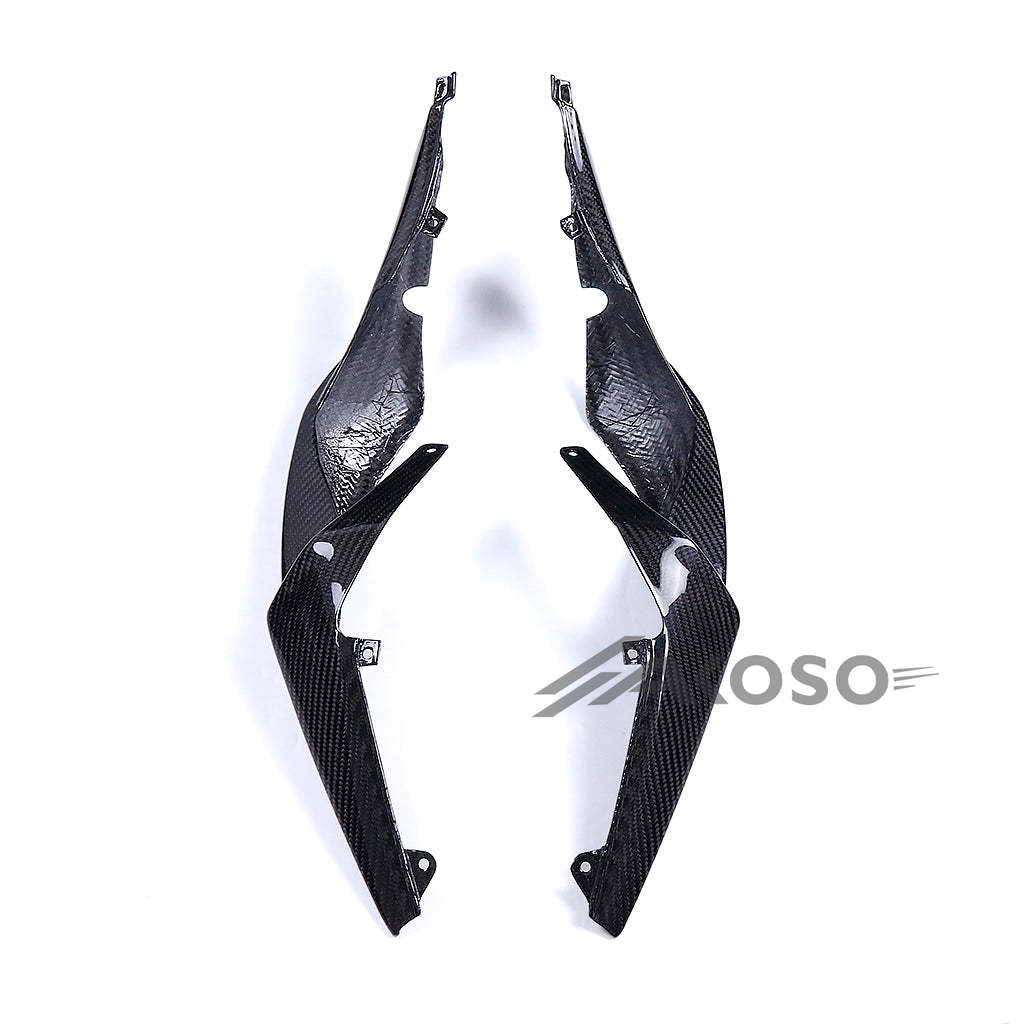 AKOSO 2024+ Kawasaki Ninja ZX-10R Carbon Fiber Rear Seat Side Panel Cover Fairings Motorcycle