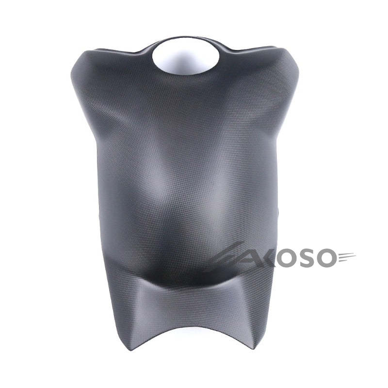 AKOSO 2019+ Ducati Streetfighter V4 Carbon Fiber Fuel Tank Cap Cover Fairing