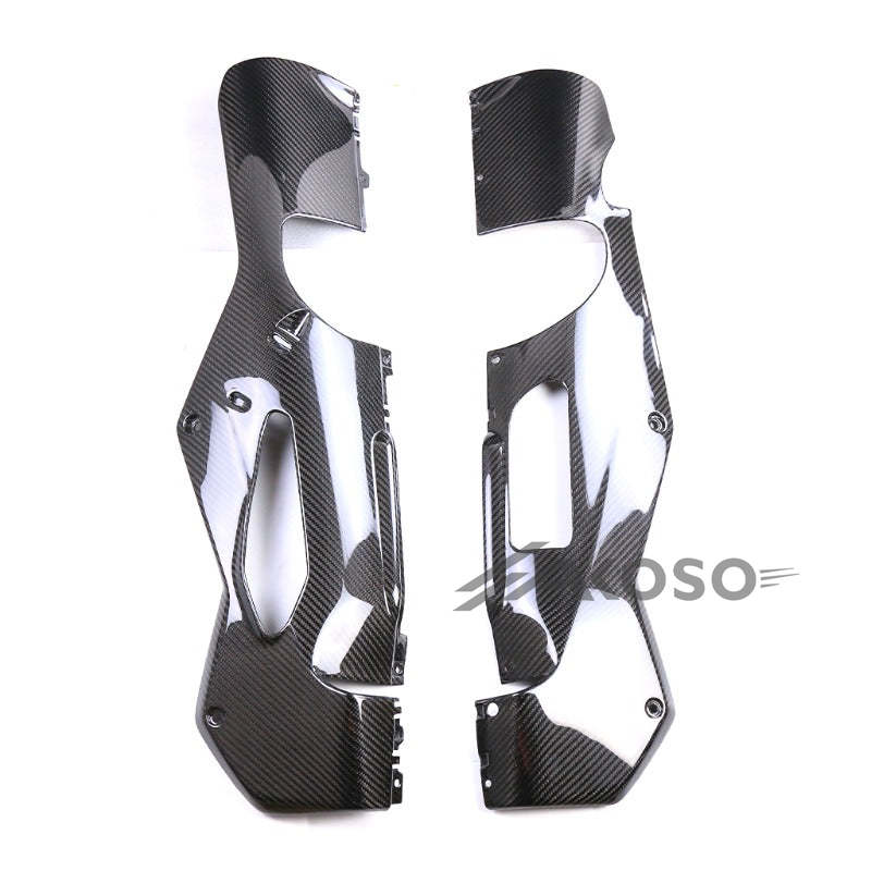 AKOSO 2021+ Aprilia RSV4 Carbon Fiber Belly Pan Abdominal Fairing Parts Kit