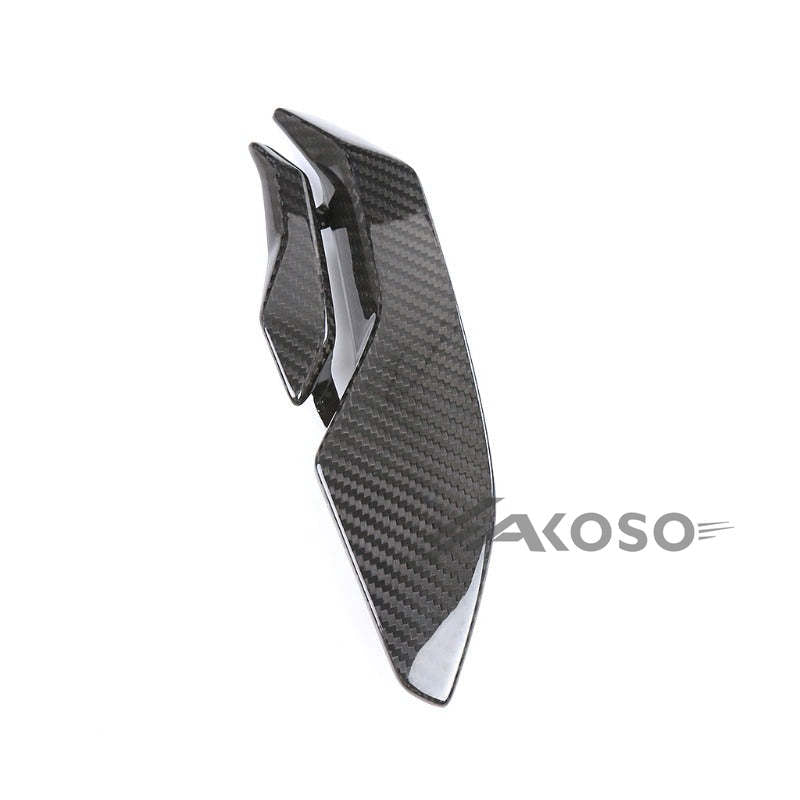 AKOSO 2023 2024 BMW S1000RR Carbon Fiber Motorcycle Right Side Fins Cover Mid Frame Panel Fairing