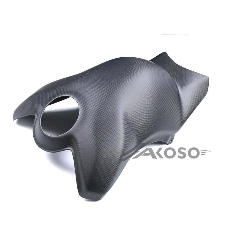 AKOSO 2019+ Ducati Streetfighter V4 Carbon Fiber Fuel Tank Cap Cover Fairing