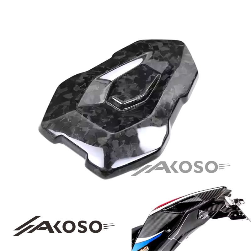 AKOSO 2021-2024 BMW S1000R Carbon Fiber Motorcycle Rear Seat Back Cover Tail Section Fairing Cowl