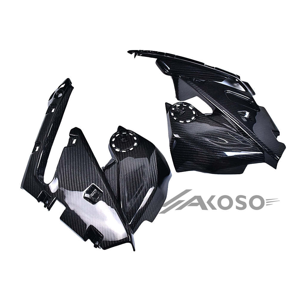 AKOSO 2021-2024 BMW S1000R Carbon Fiber Motorcycle Internal Side Cover Inside Panels Fairings