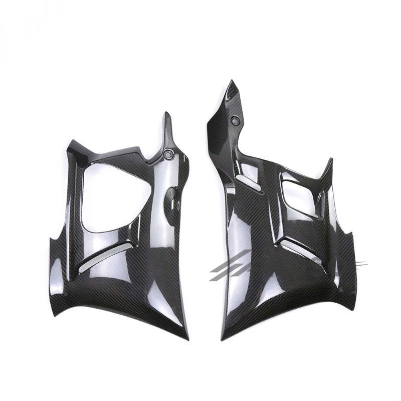 AKOSO 2022-2024 Yamaha YZF-R3 YZF R3 Carbon Fiber Lower Belly Pan Side Panels